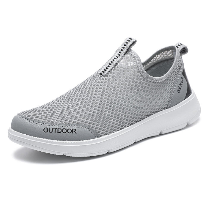 Herrer åndbare Outdoor Slip-On Sneakers Stilla