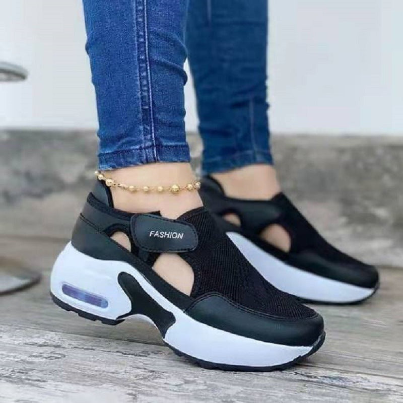Dame Sporty og åndbare Sneakers med skridsikker sål Stilla