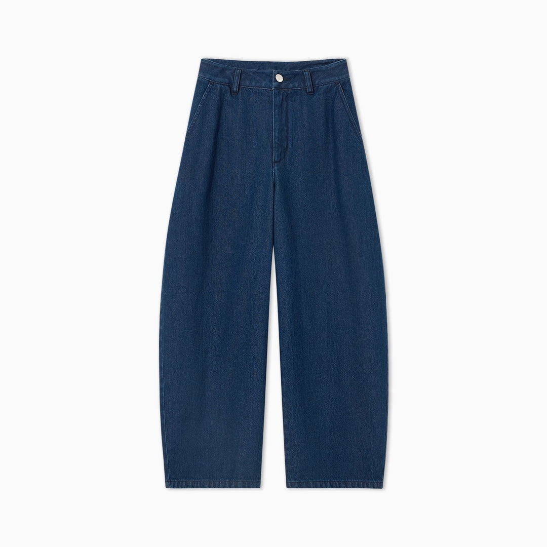 Kvinders brede jeans med høj talje Stilla