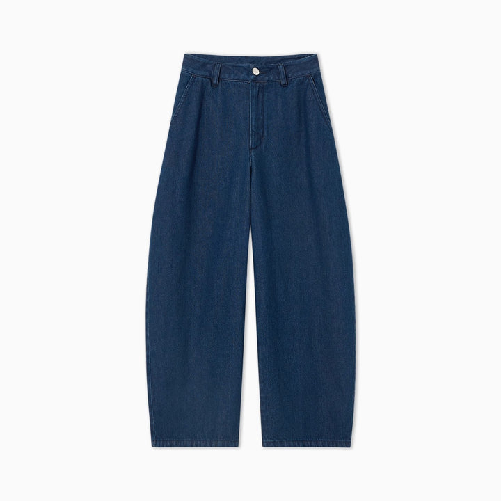Kvinders brede jeans med høj talje Stilla