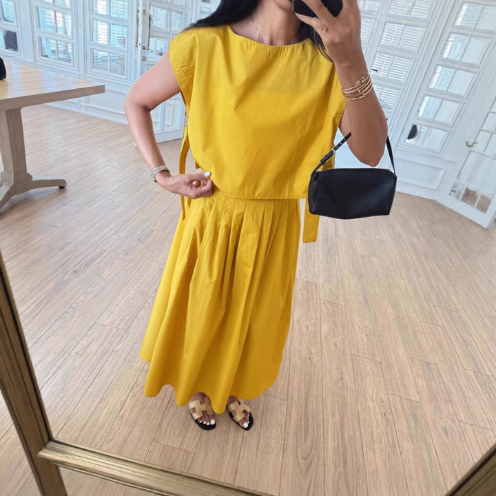 Dame Elegant Midi-Kjole Stilla