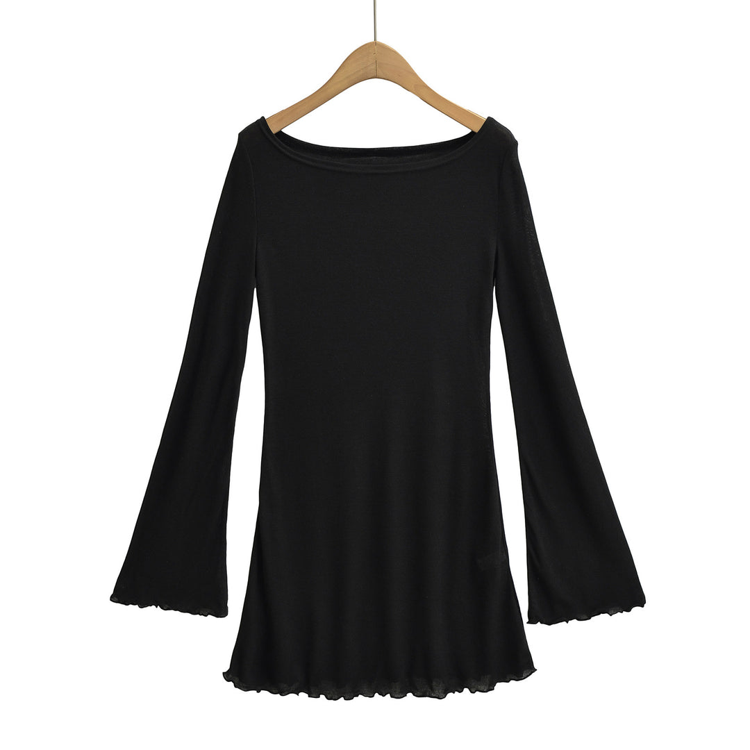 Dame let langærmet skjorte med elegante sømdetaljer Stilla