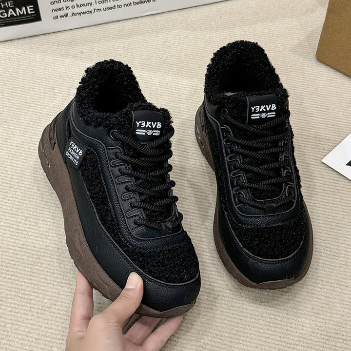 Dame komfortable vinter sneakers med hyggeligt inderfór Stilla