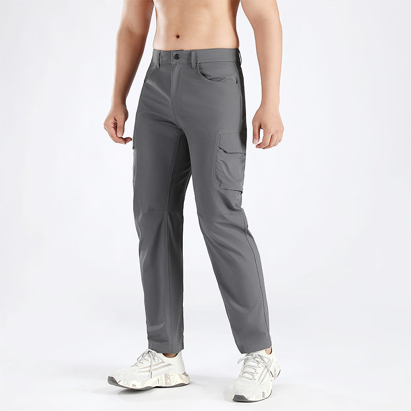 Herrer Multifunktions Cargo-Bukser med praktiske lommer og ergonomisk snit Stilla