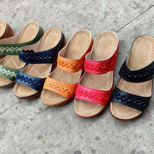 Dame Behagelige Tådelte Sandaler med ergonomisk Sål og moderne Design Stilla