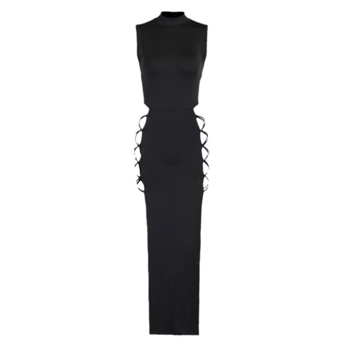 Dame Cut-Out Slids Kjole Stilla