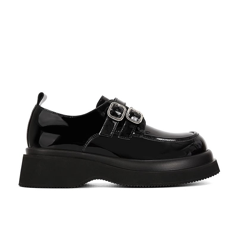 Femme Slip-On Loafers med dekorerende spænder Stilla