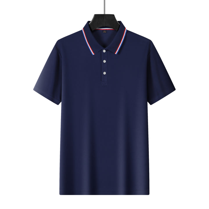 Herre poloshirt med åndbar struktur og stilfuldt farvedesign Stilla