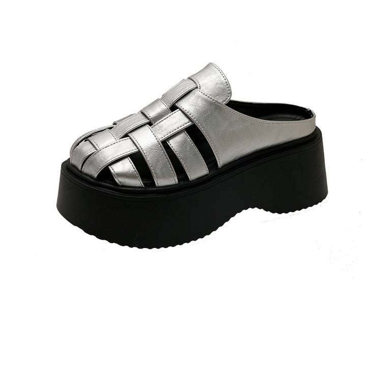 Dame Platform Rutsjes Sandaler med Riemchen Design Stilla