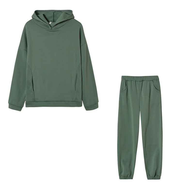 Kvinders sporty hoodie og joggingbukser sæt Stilla