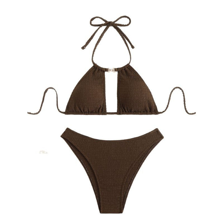 Dame Rib-Bikini-Sæt Stilla