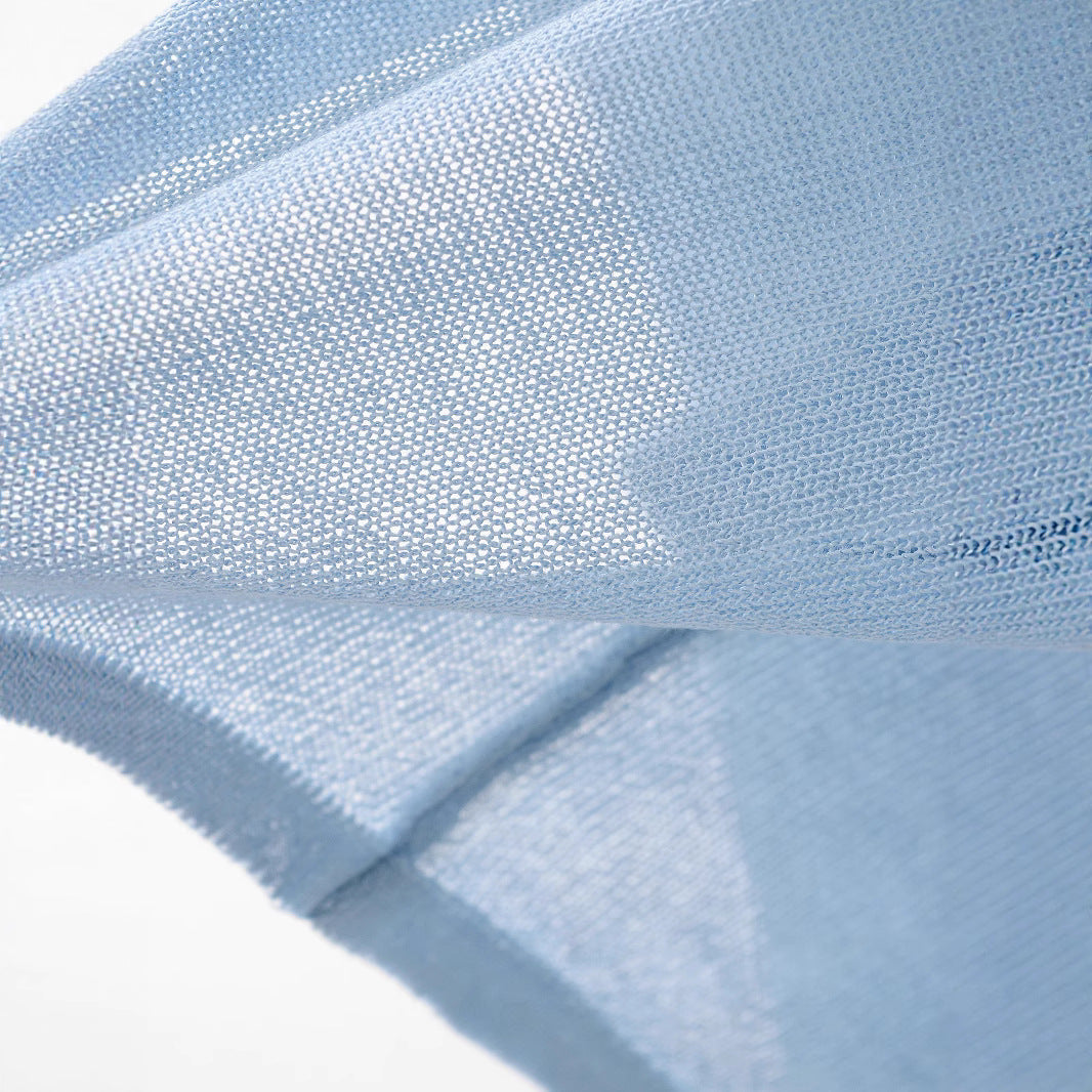 Kvinders luftbluse med romantiske ruffle-detaljer og bindebånd Stilla