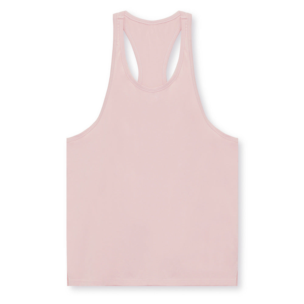 Herrer fantastisk fitness-træning tanktop med racerback-design og svedtransporterende materiale Stilla