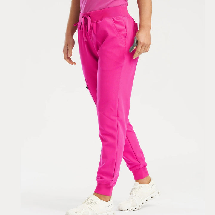 Dame Sporty Cargo-Bukser med elastisk talje og praktiske lommer Stilla