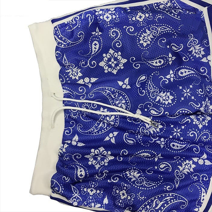 Herrer farverige badshorts med praktisk baglomme og elastisk liv Stilla