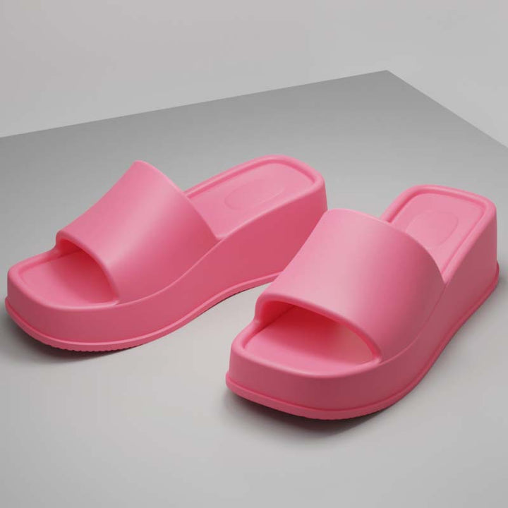 Dame Plateau-bade sandaler med skridsikker sål og ergonomisk form Stilla