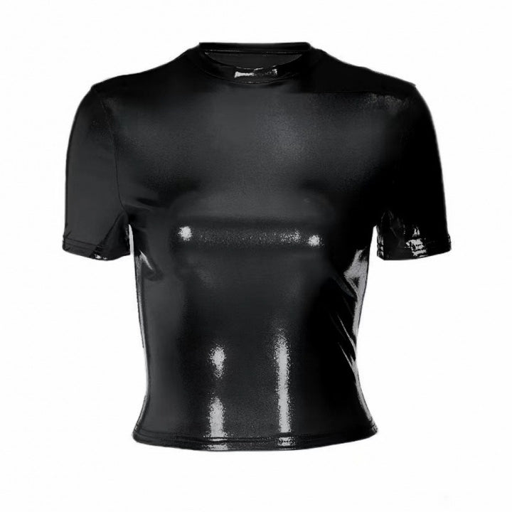 Femme Shimmering Kortærmet top Stilla