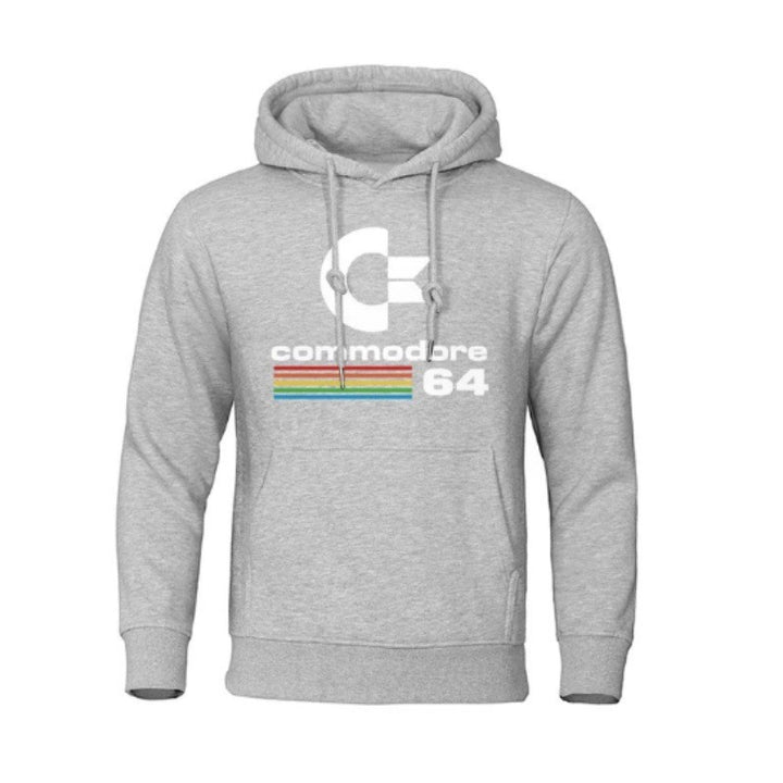 Kvinders hoodie med retro computer motiv Skovae