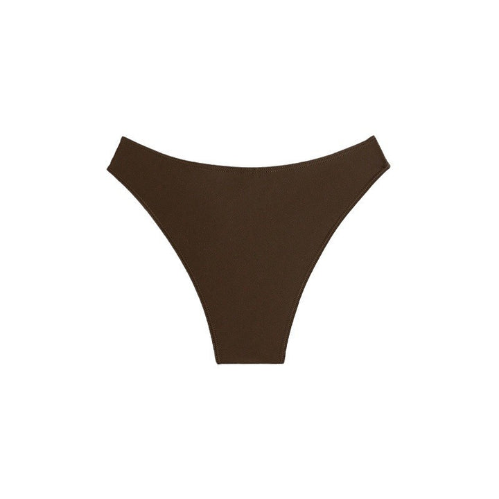 Dame Højskåret Bikini-Bund med dekorativ ringdetalje Skovae