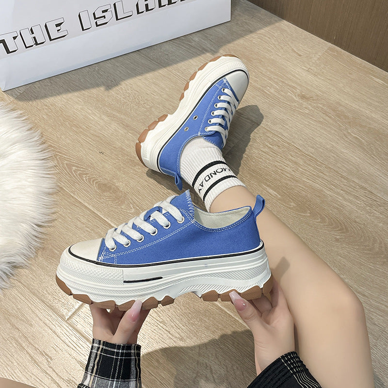 Dame Chunky Sneakers med urbant design og skridsikkert sålemønster Stilla