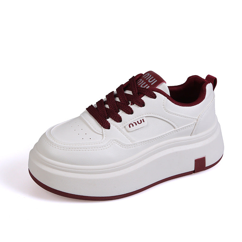 Dame Chunky Plateau-Sneakers med robust overdel og skridsikker sål Stilla