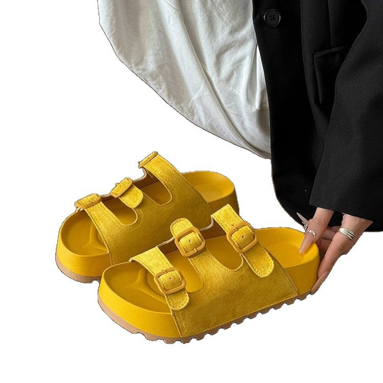 Dame modische Clogs med justerbare remme og komfortabel sål Stilla