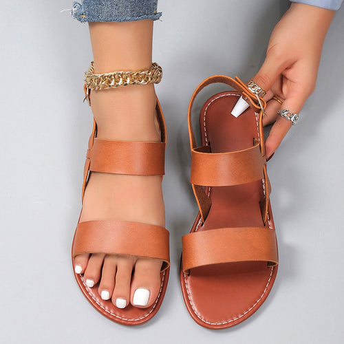 Dame sandaler med justerbare remme og skridsikker sål Stilla
