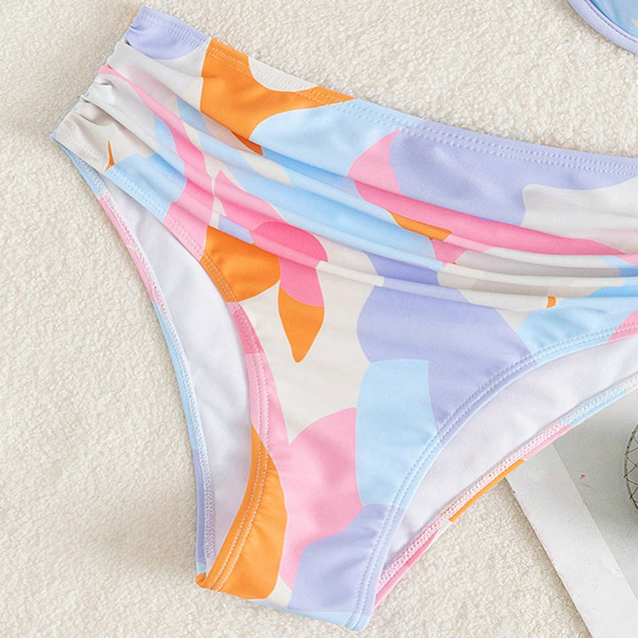 Dame Modebikini med asymmetrisk top Skovae