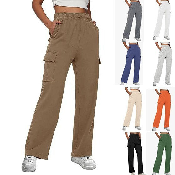 Dame afslappet Cargo-Style Joggingbukser Stilla