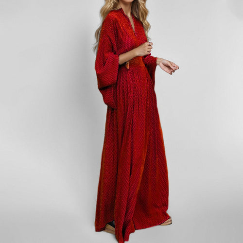 Dame Kaftan-svømmedragt med elegant snit og vidt udskårne ærmer Stilla