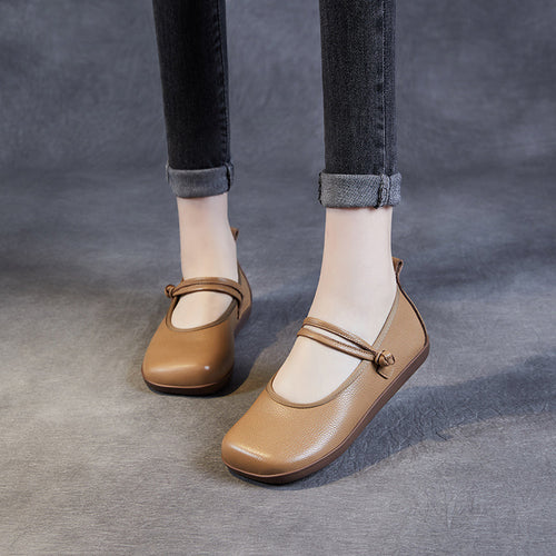 Dame Mary Jane Stil Komfort Ballerinas Stilla