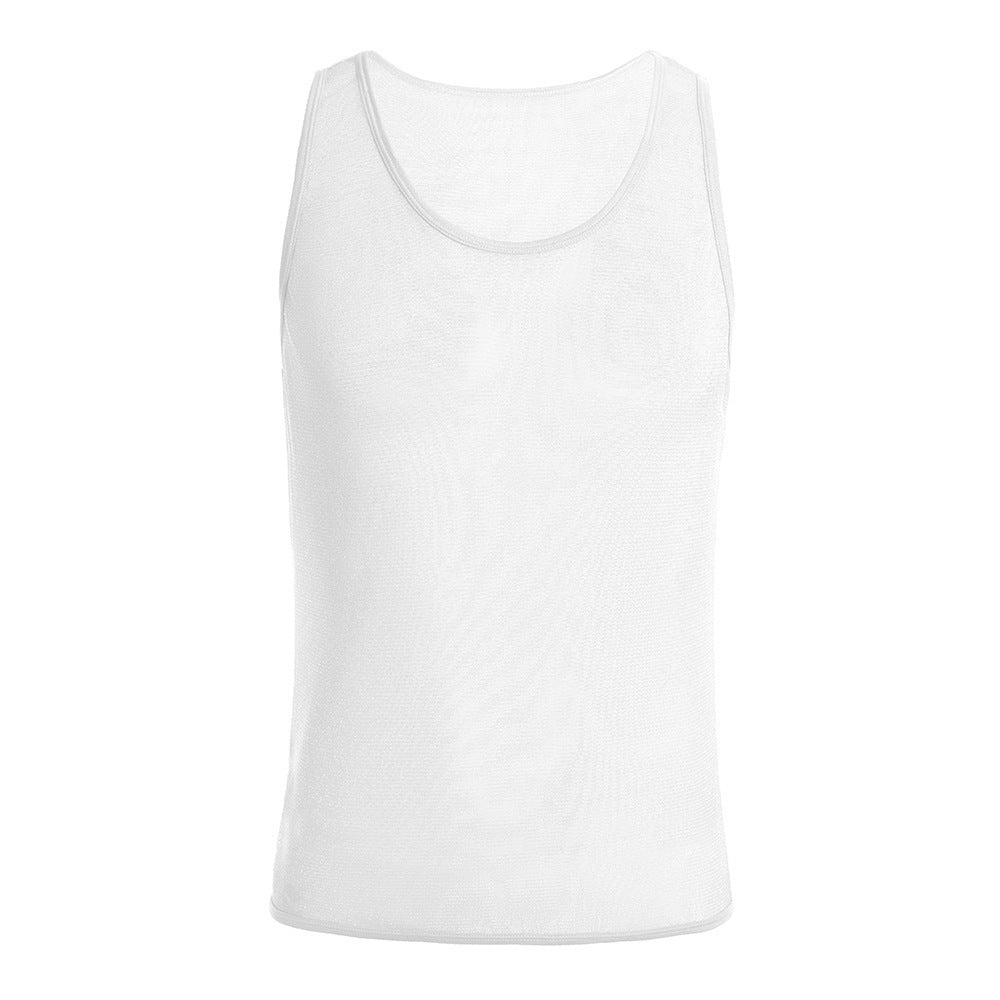Herrer åndbar muskelshirt lavet af let, elastisk materiale Stilla