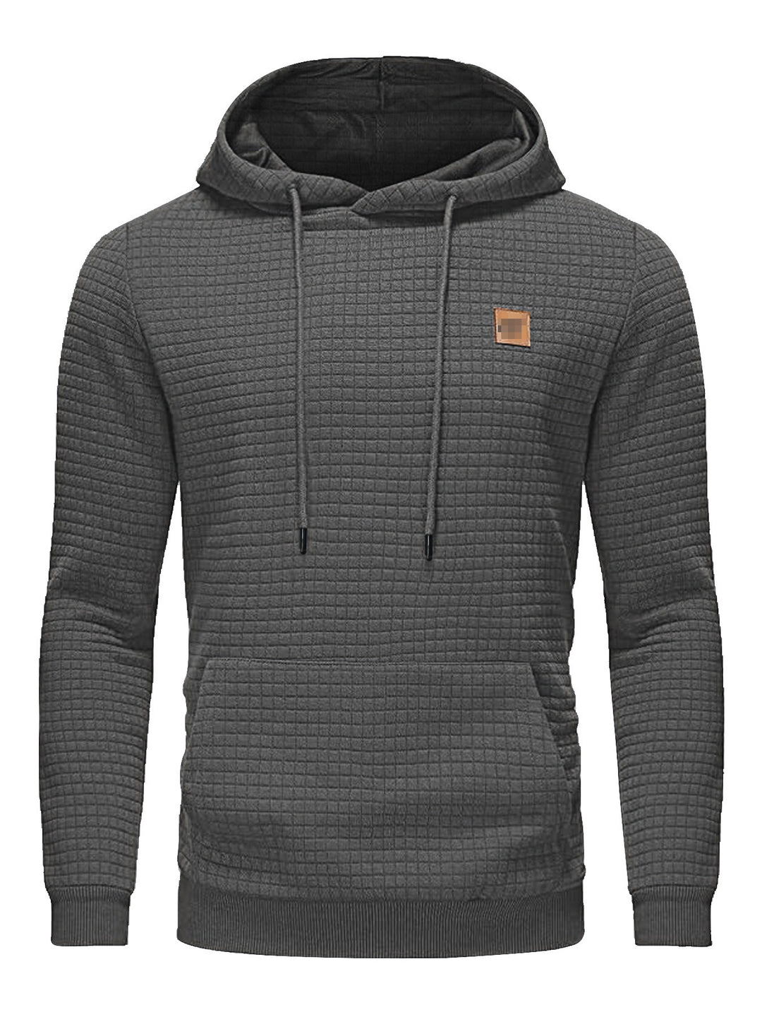Herrer hoodie med innovativ struktur og funktionelle lommer Stilla