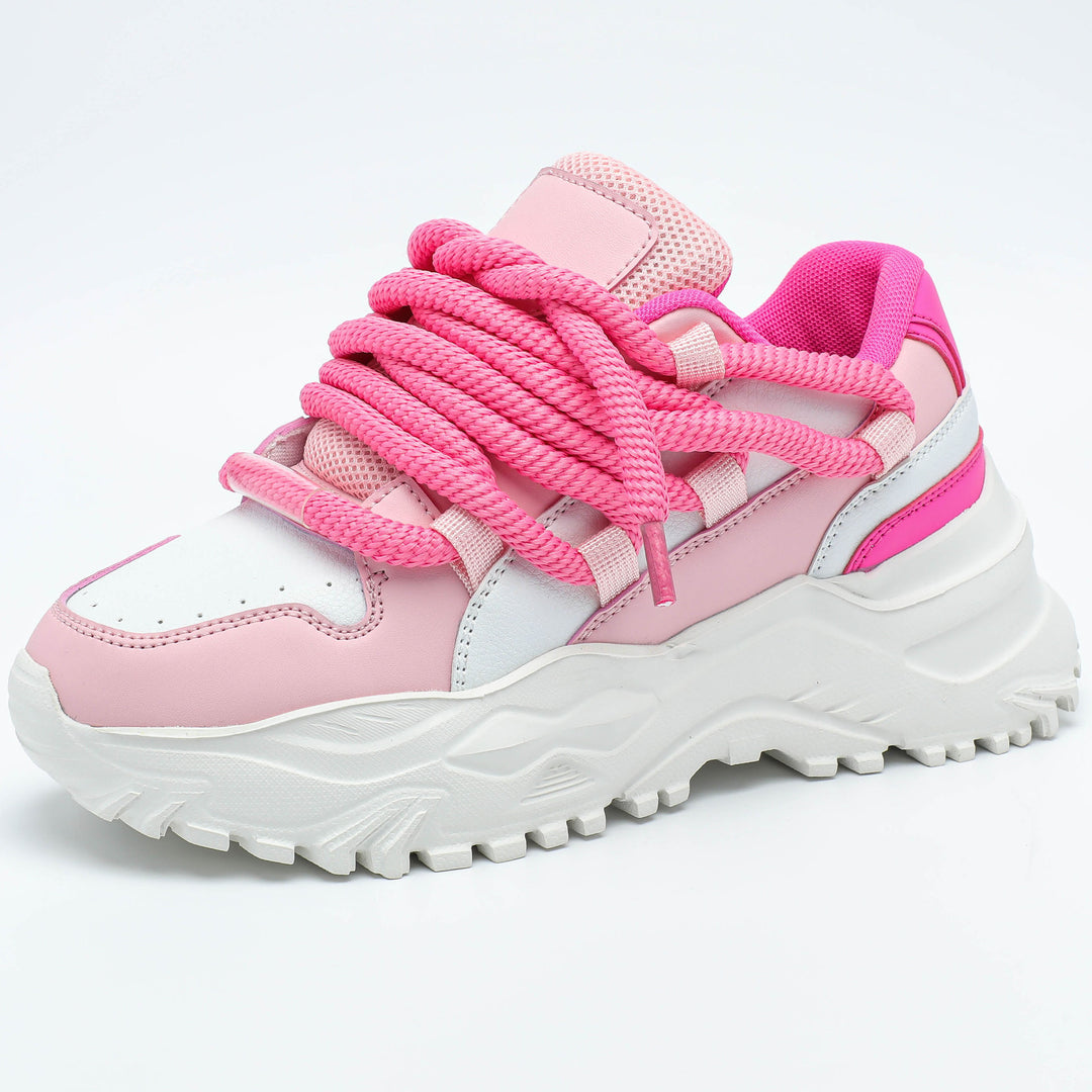 Dame Sporty fritidssneakers med skridsikker sål og åndbart overtøj Stilla