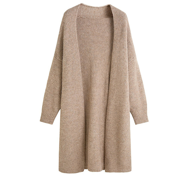 Kvinderne Lange Strik Cardigan Stilla
