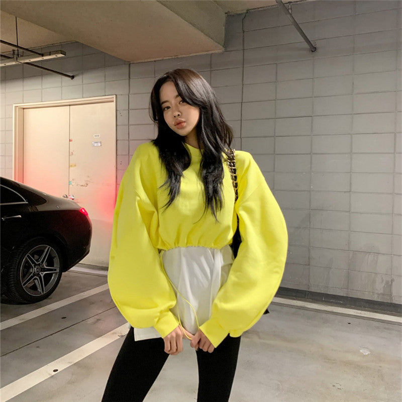 Kvinders fashionable sweatshirt med voluminøse ærmer Stilla