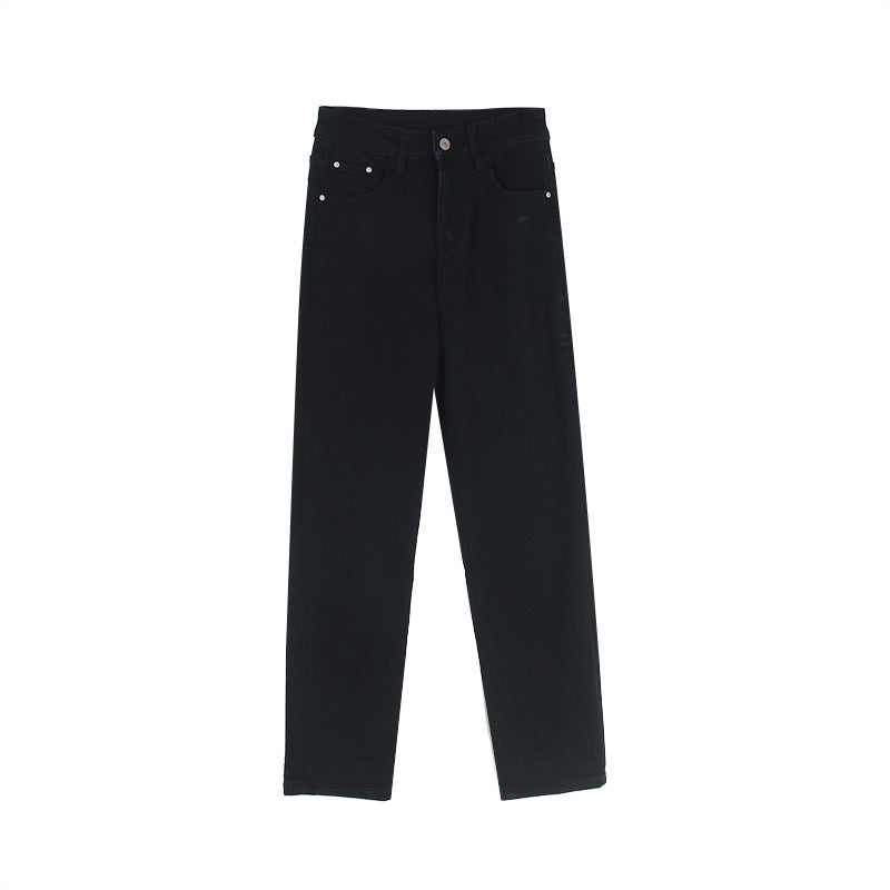 Dame Slim-Fit Bukser med høj talje og elastisk materiale Stilla