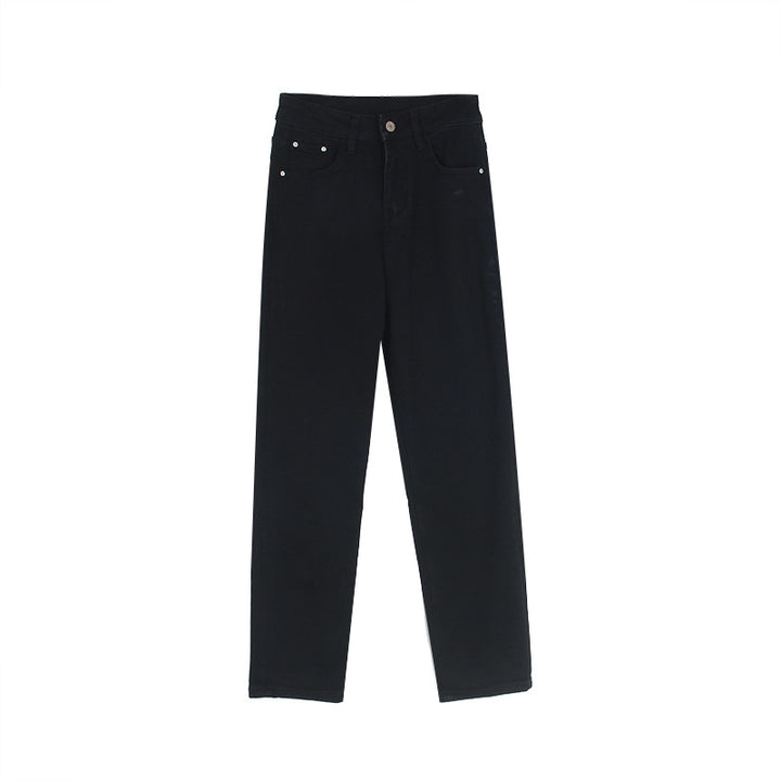 Dame Slim-Fit Bukser med høj talje og elastisk materiale Stilla