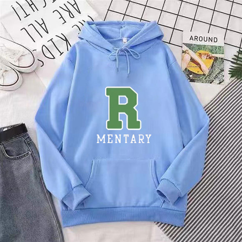 Kvinde Hoodie med Stilig Print Skovae