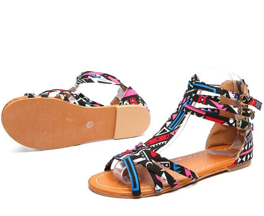 Dame Fodrede Slingback-sandaler med justerbart remdesign og elastisk sål Stilla