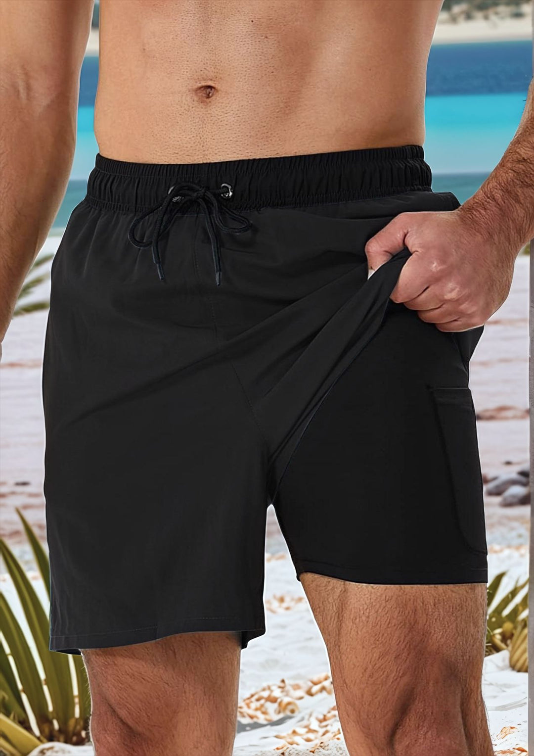 Herrer Komfortable Badshorts Skovae