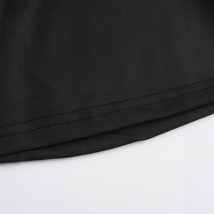 Dame Crop-T-Shirt med muntert kirsebærmotiv Skovae