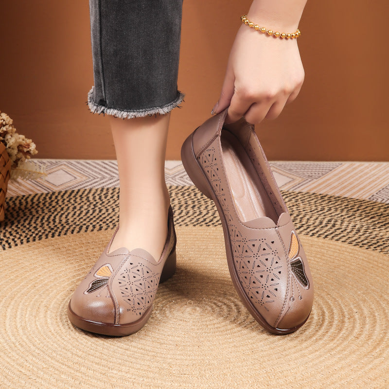 Dame Elegante Broderede Slippers Stilla