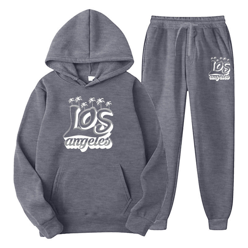 Kvindernes Sporty Hoodie og Joggingbukser Sæt Skovae
