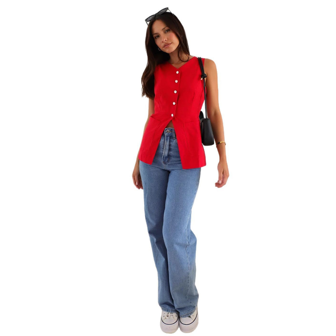 Kvinders elegante peplum bluse Stilla