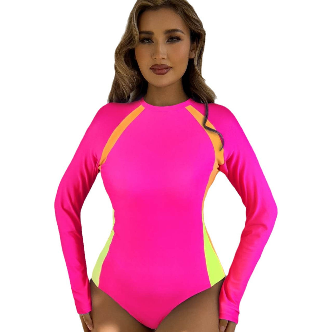 Femme Langarm Performance Badedragt Stilla