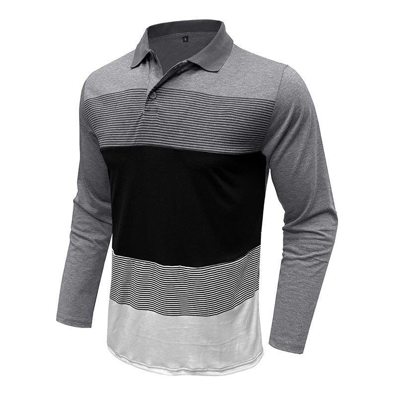 Herrer Langærmet Polo Shirt Stilla