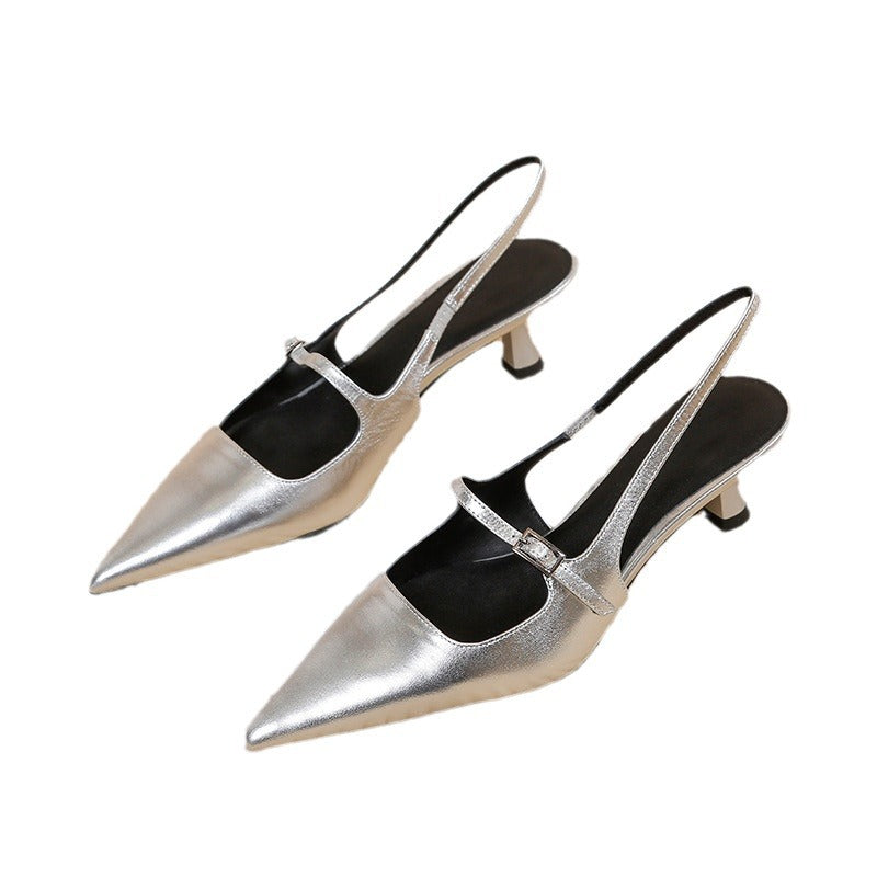 Dame Elegante Slingback-hæle med smart spidstdesign Stilla