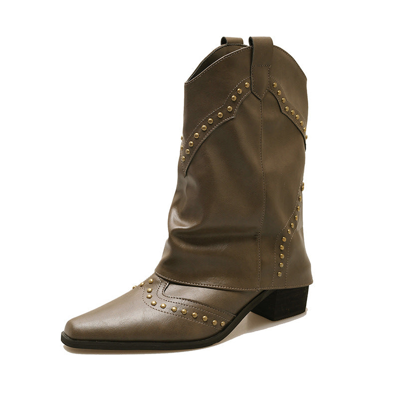 Dame Cowboy Støvler Stilla