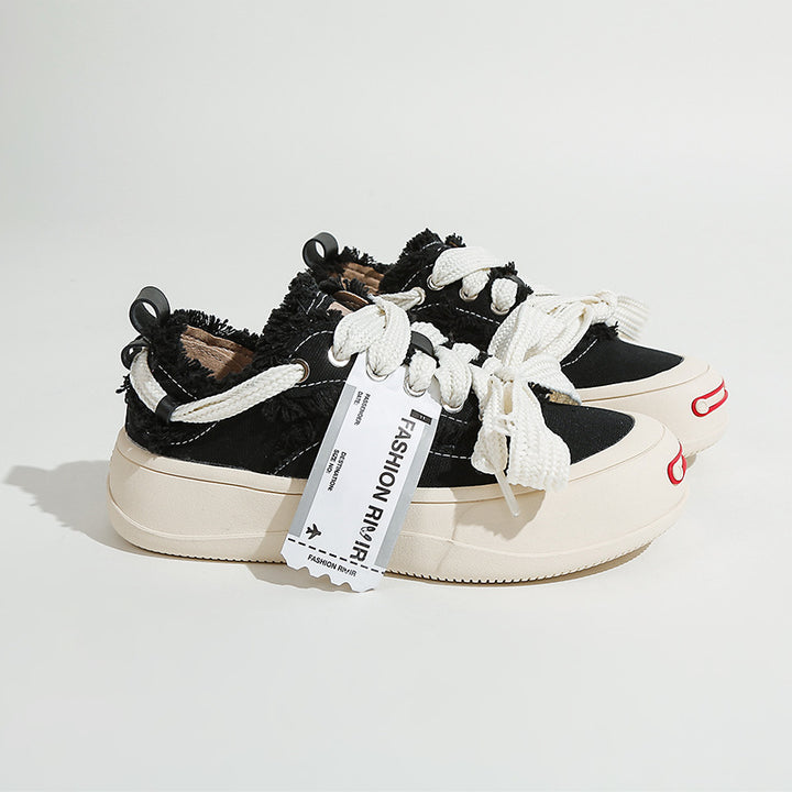 Dame Sneakers med moderne, afslappet design og slidstærk overfladestruktur Stilla